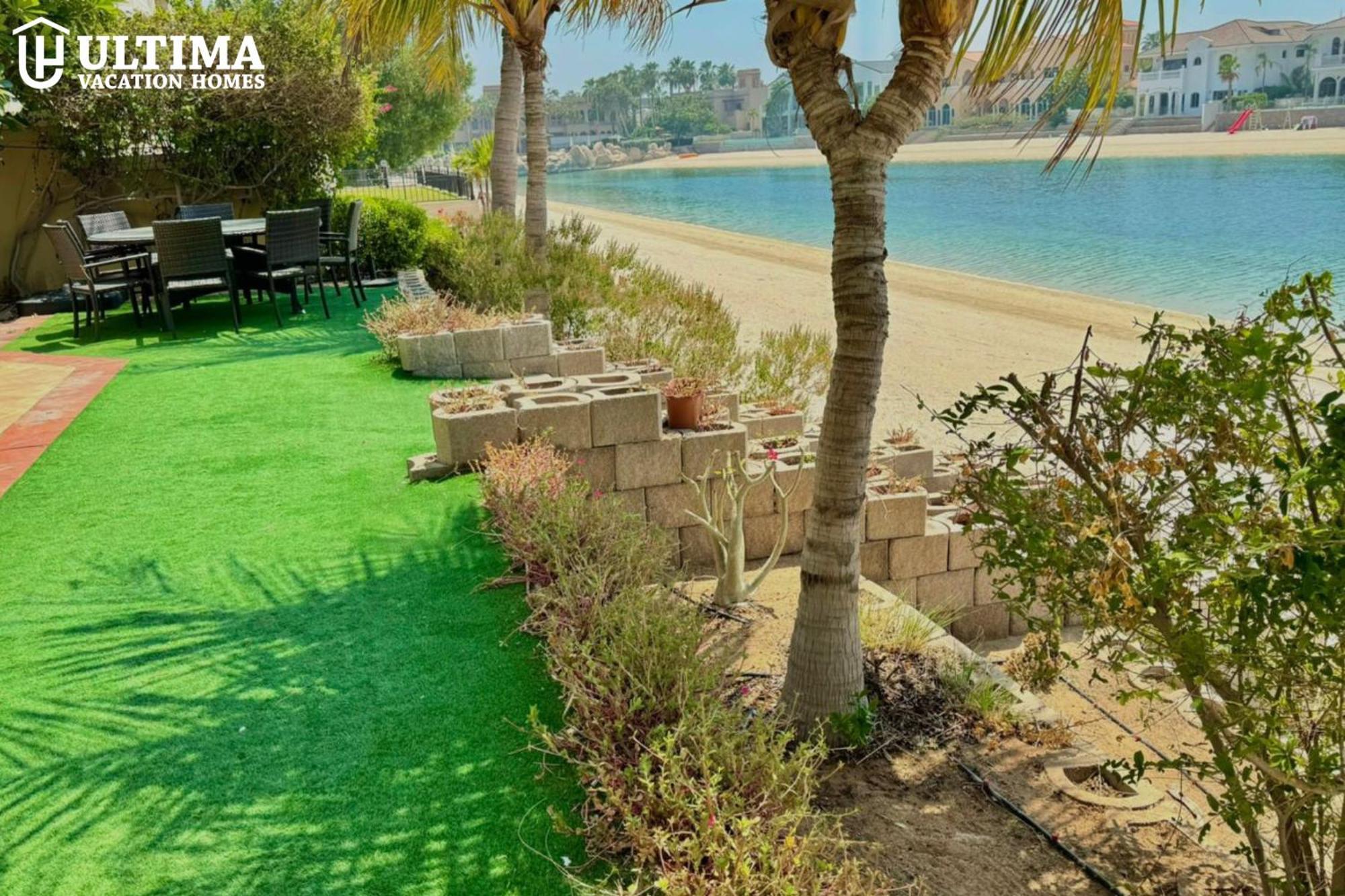 Villa Elegantly Furnished 6br Beachfront Palm Jumeirah *