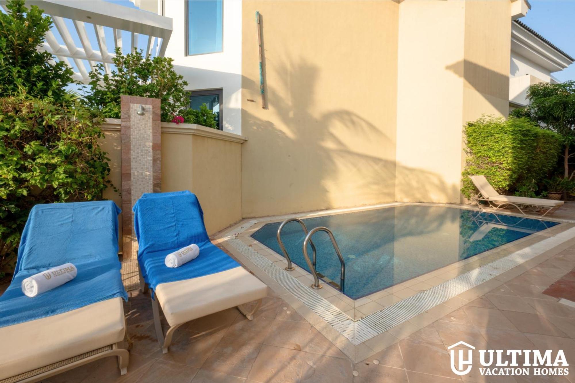 Villa Elegantly Furnished 6br Beachfront Palm Jumeirah *